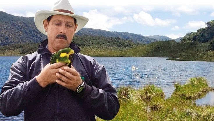 Colombia, ucciso il guardiano dei pappagalli