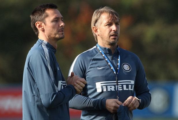 Inter, primo allenamento per Vecchi: colloquio con Ausilio e indicazioni a Icardi