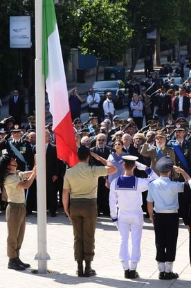 Festa della Repubblica, la cerimonia in piazza Vittorio Veneto