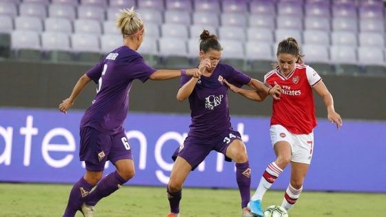 Champions League donne, Fiorentina travolta 4-0 in casa dall'Arsenal