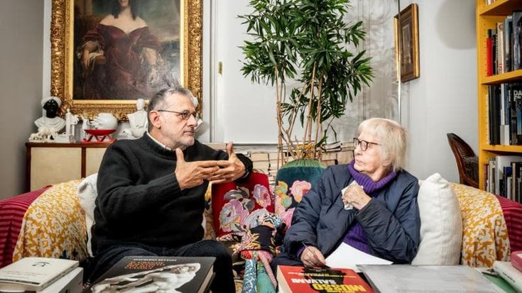 Vittorio Lingiardi e Natalia Aspesi sul divanetto: “Non facciamoci del male”