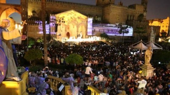 392° Festino: piazze e palazzi di Palermo come un unico palcoscenico