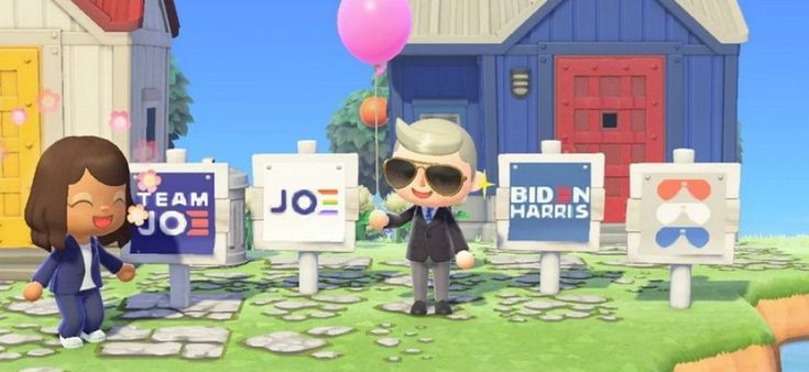Cosa ci fa Joe Biden su Animal Crossing?