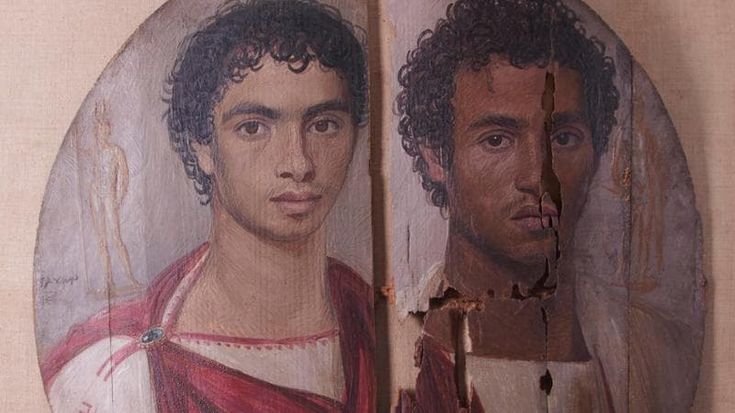 Fayum mummy portraits on display for the first time in Rome