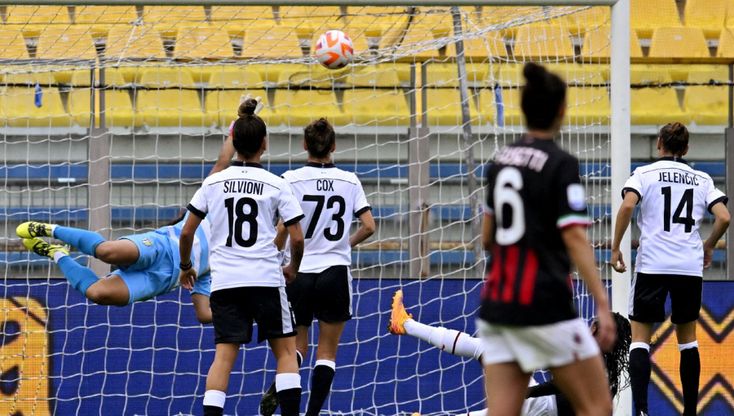 Troppo Milan per le crociate: 0-4 al Tardini - le foto