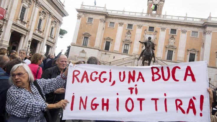 La protesta in Campidoglio, il paradigma romano