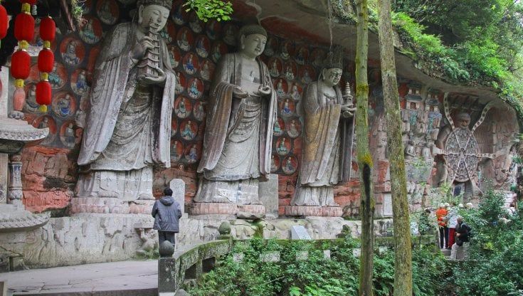  Cina, scoperte cento sculture rupestri del Buddha di epoca Tang
