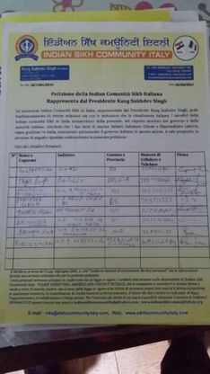 Caso Mar&ograve;, 7mila sikh firmano per la liberazione