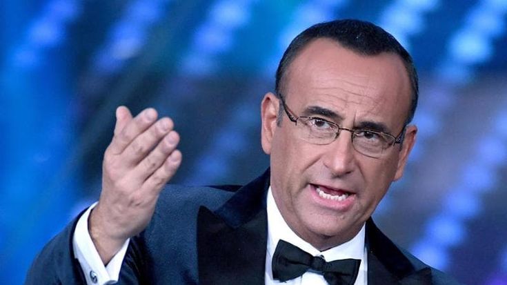 Carlo Conti a “Che tempo che fa”, il festival di Sanremo inizia dal Nove