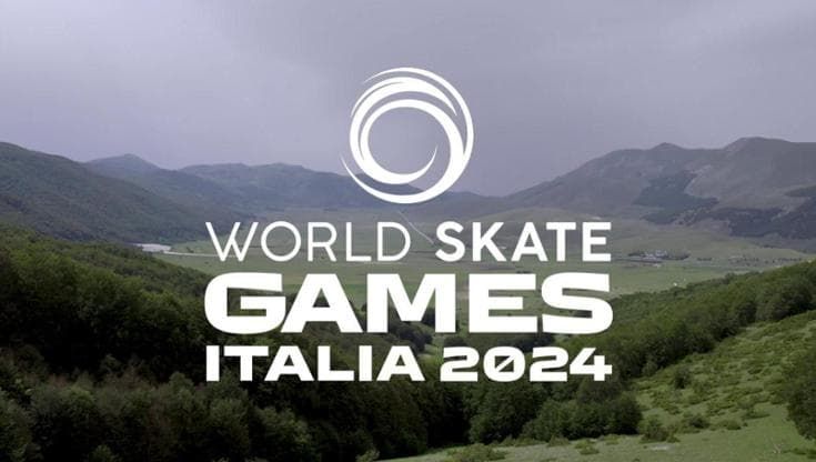 Malagò, Onorato, Aracu e Mezzaroma alla cerimonia di inaugurazione degli  World Skate Games