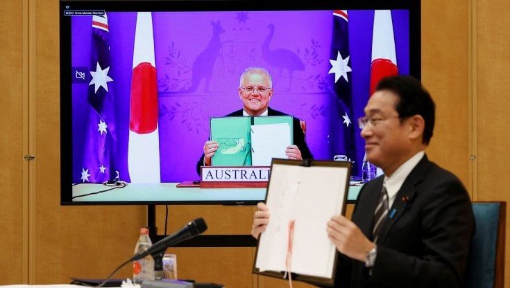 Difesa: Giappone e Australia firmano trattato "anti-Cina"