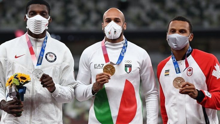 Jacobs e Tamberi, il giorno della premiazione. Marcell: "Il record di Bolt? Tre decimi sono tanti". Gimbo: "Parigi non è lontana"
