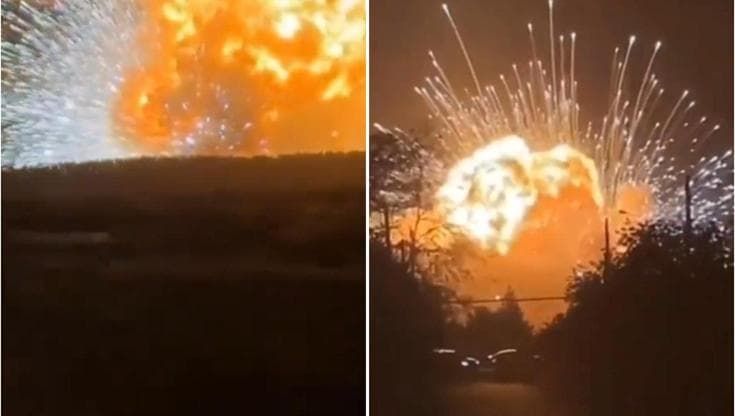 Missili ucraini distruggono un carico di armi a Tikhoretsk, Russia meridonale: provenivano dalla Corea del Nord