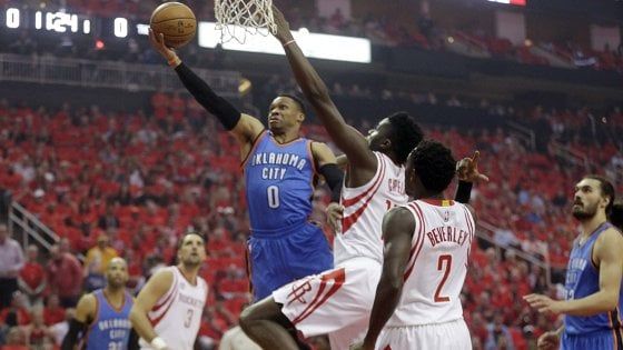 Basket, playoff Nba: Westbrook non basta, Houston elimina Oklahoma