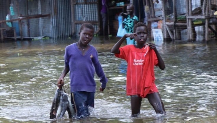 Sud Sudan, l'allerta per il disastroso impatto delle inondazioni in vista dell’imminente stagione delle piogge