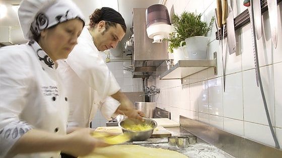 Piccoli gourmet crescono nella trattoria di Olevano