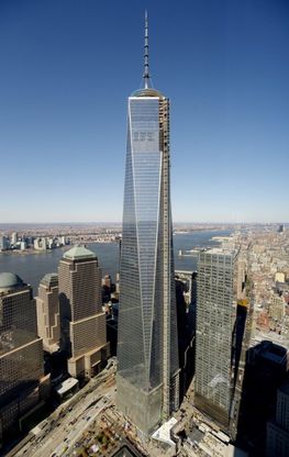 One World Trade Center. Ora &egrave; la pi&ugrave; alta degli Usa