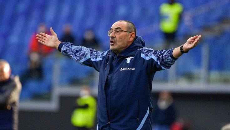 Lazio, Sarri: ''Il Covid? Basta, ci dicano quanto è pericoloso"