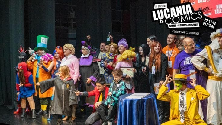 Potenza, da oggi fino all'11 ottobre torna il Lucania is Comics