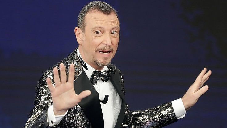 Sanremo 2022, Amadeus: "Per Fiorello ho prenotato la camera di fronte alla mia"