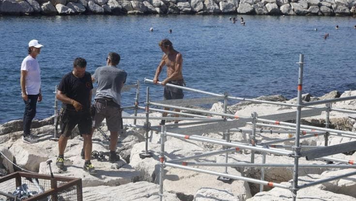 Coppa America a Napoli, scatta l’operazione Villaggio: pulizia straordinaria sul lungomare
