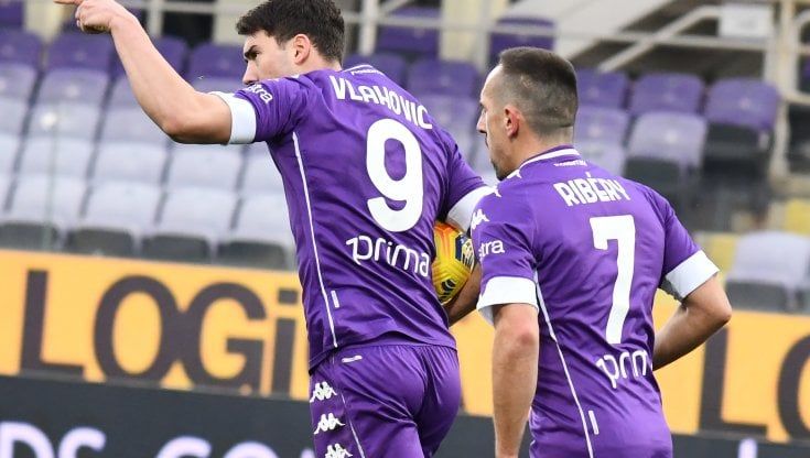 Fiorentina meno male che c'è Vlahovic a fare gol 
