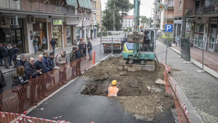 Nuova voragine ai Colli Aminei
