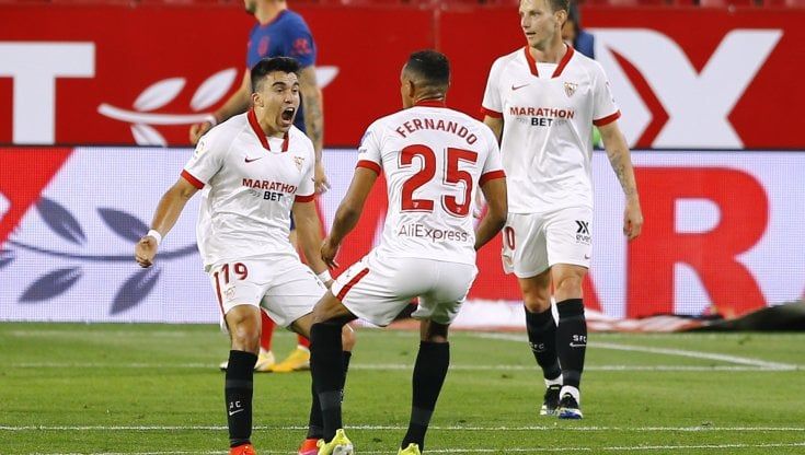 Spagna, Atletico Madrid ko a Siviglia: Real a -3, e il Barcellona può andare a -1