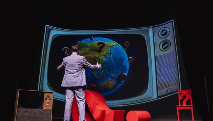 Il domandiere va in scena a teatro: “Svelo cosa c’è dietro i quiz”