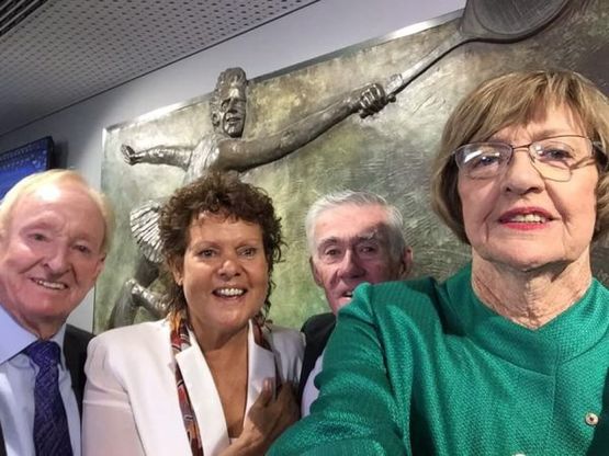 Australia, da Margaret Court a Rod Laver: in un selfie la storia del tennis