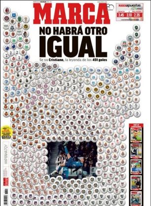 Ronaldo alla Juve: le prime pagine dal mondo