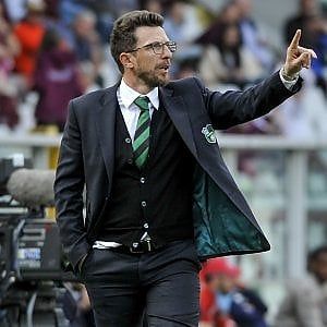 Sassuolo, Di Francesco: "Modulo? Potrei copiare Allegri. Contento con Defrel"