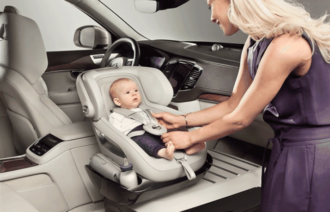 Volvo, ecco il seggiolino del futuro