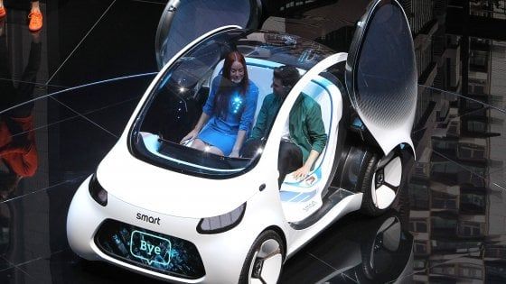 Vision EQ fortwo, la Smart cambierà così
