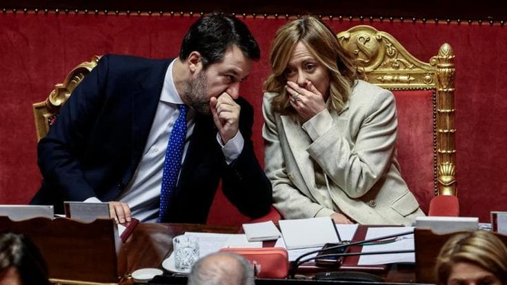 Meloni frena sugli Usa e sente Machado: democrazia.Ma Salvini attacca Trump