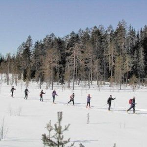 In forma sulla neve, lassù sulle montagne per un fisico bestiale
