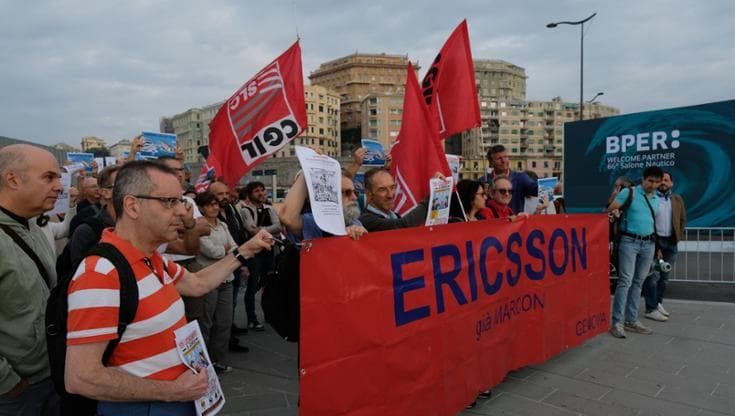 Meloni interviene sulla vertenza Ericsson, ritirati i 131 licenziamenti previsti a Genova