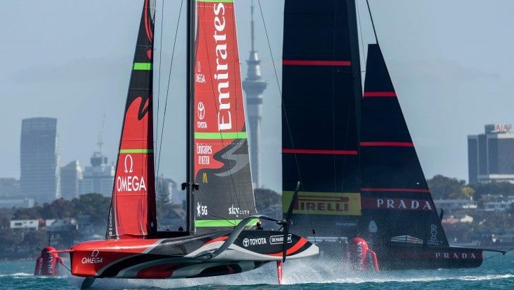 Vela, America's Cup: Luna Rossa e le barche volanti, ad Auckland al via le World Series