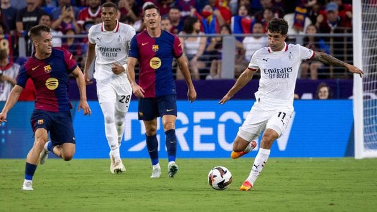 Il Milan batte il Barcellona ai rigori, tre vittorie su tre nella tournée americana