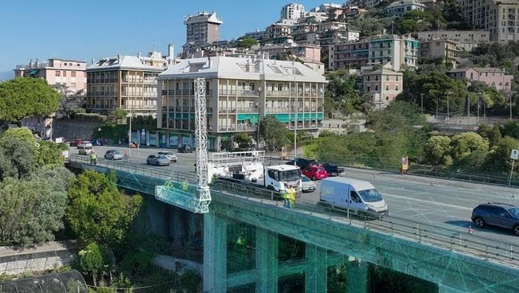 Una startup milanese monitora tre viadotti a Genova con 102 sensori wireless
