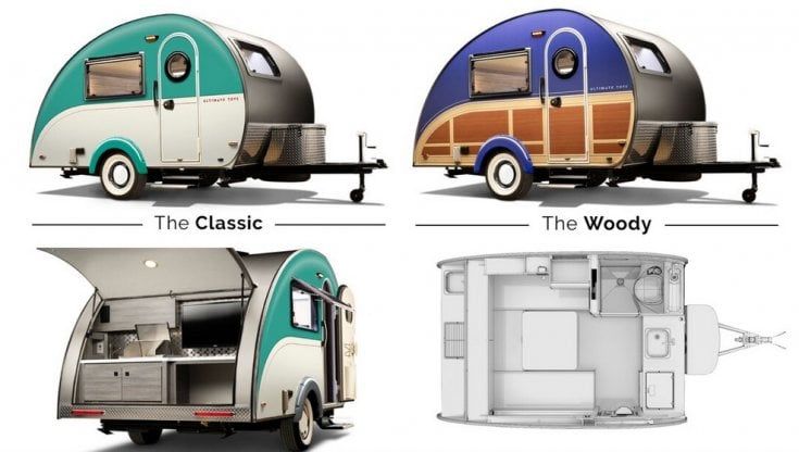 Ultimate Camper, il gusto retro a forma di conchiglia