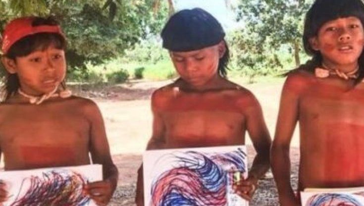 L''Amazzonia, ma nello sguardo dei bambini: un manifesto contro la fame e la povertà nel mondo