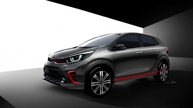 Nuova Kia Picanto, i primi rendering