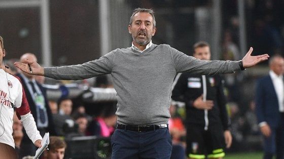 Milan, Giampaolo: "Stavamo annegando e abbiamo tirato fuori la testa"