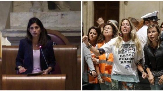 Roma tra rifiuti e proteste. In Consiglio comunale scontro Raggi-opposizioni: "Dimettiti"     