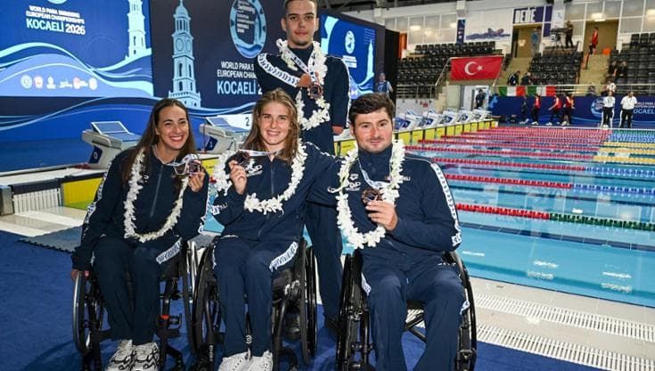 Europei Nuoto Paralimpico, è l’Italia a guidare il medagliere