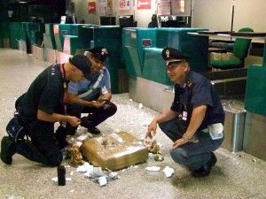 Fiumicino, falso allarme bombafatto brillare un pacco sospetto