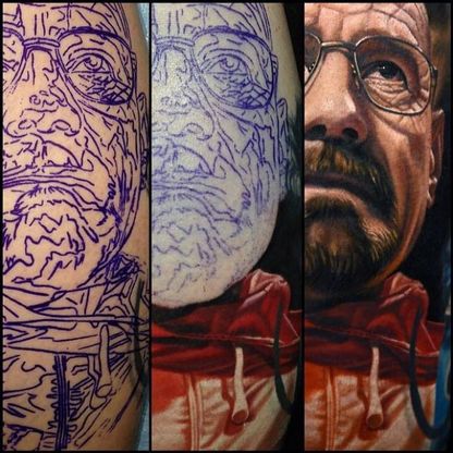 Da Breaking Bad a Joker: l'icona pop &egrave; un tatuaggio
