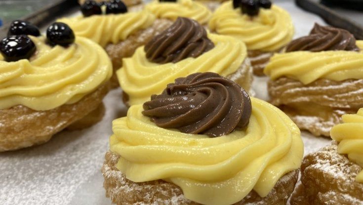 Le zeppole della Festa del papà si comprano "All’Improvviso", gastronomia di radici salentine