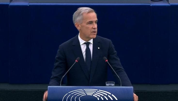 Ue-Canada, Carney: "Condividiamo valori per cui abbiamo lottato, insieme siamo ancora più forti"
